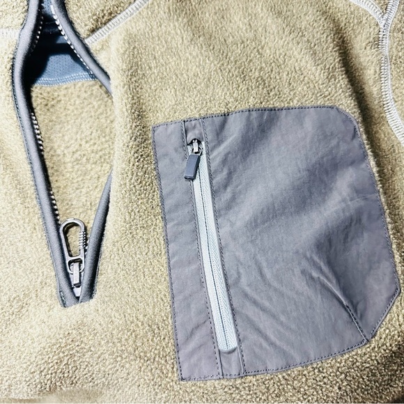 G.H. Bass & Co. Explorer Men’s Sz Large Green 1/4 Zip Mock Neck Pullover Jacket - Picture 4 of 7